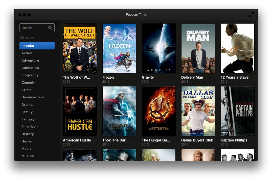 showbox movies and shows